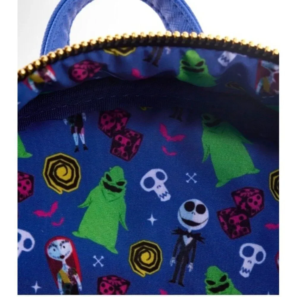 Loungefly Disney The Nightmare Before Christmas 30th Anniv Oogie Boogie Glows NW